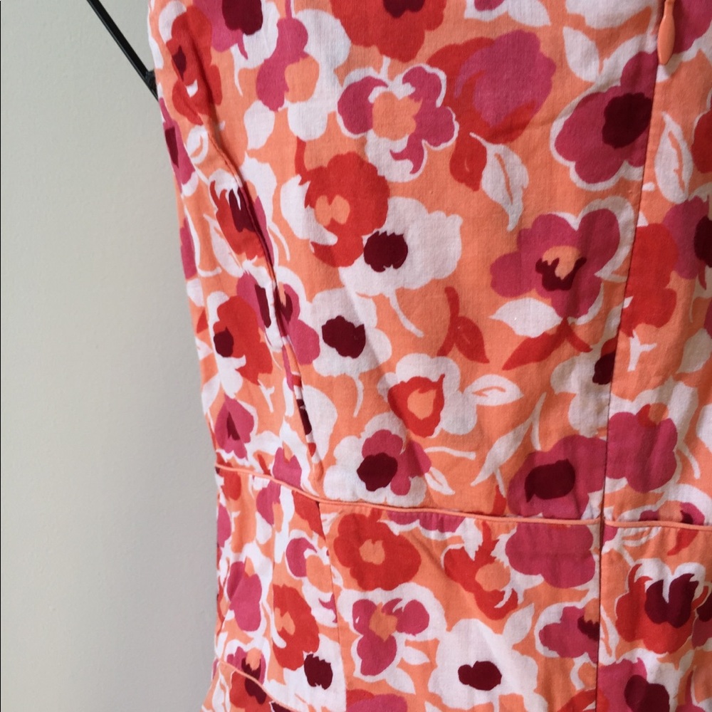 Loft sleeveless floral dress 8P - Picture 5 of 6